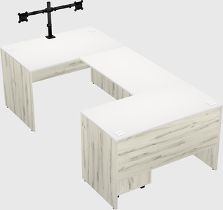 Bureau en u
