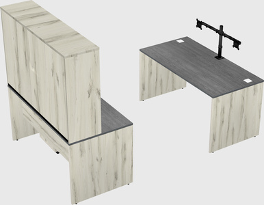 Parallel desk