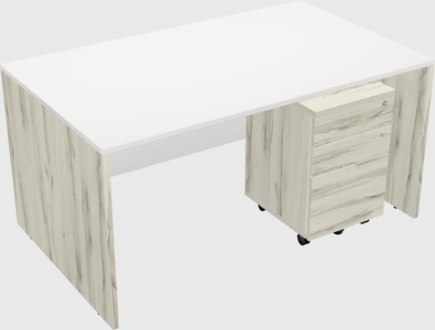 Rectangular desk