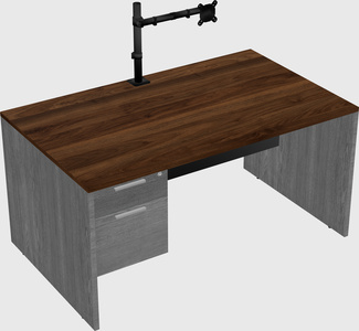 Rectangular desk