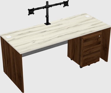 Rectangular desk