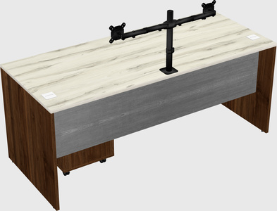 Rectangular desk