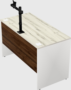 Rectangular desk