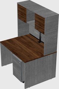 Rectangular desk