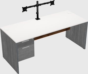 Rectangular desk