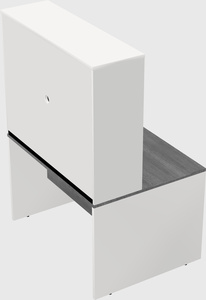 Rectangular desk