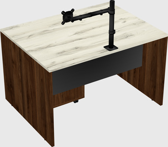 Rectangular desk