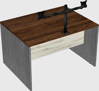 Rectangular desk