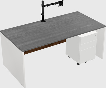 Rectangular desk