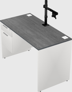 Rectangular desk