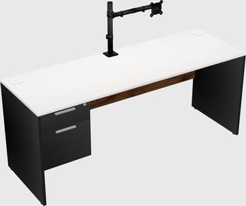 Rectangular desk