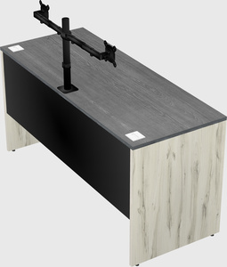 Rectangular desk