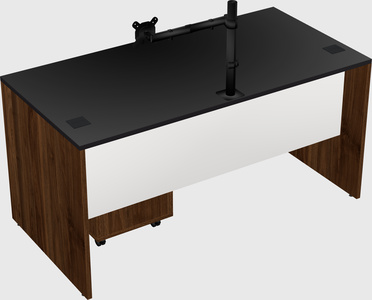 Rectangular desk