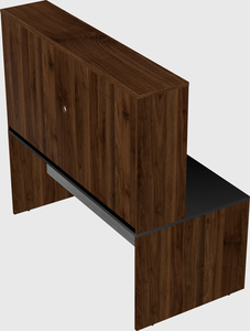 Rectangular desk