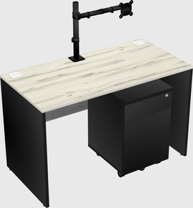 Rectangular desk