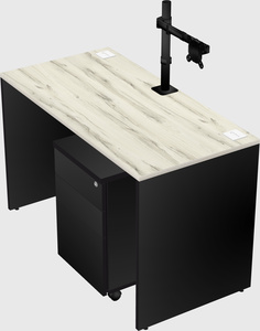 Rectangular desk