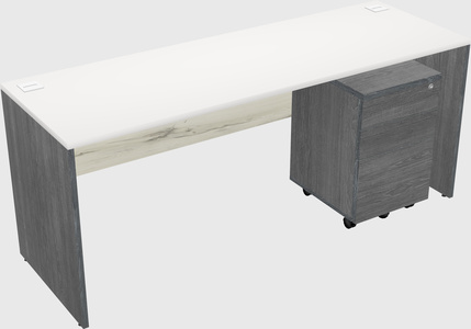 Rectangular desk