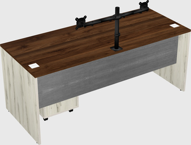 Rectangular desk