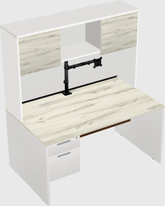 Rectangular desk