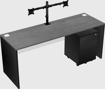 Rectangular desk