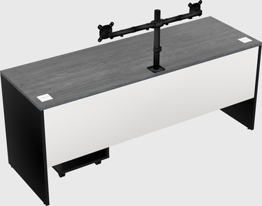 Rectangular desk
