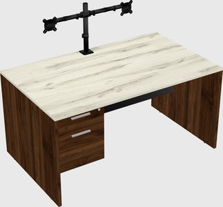 Rectangular desk
