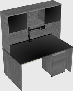Rectangular desk