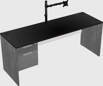 Rectangular desk
