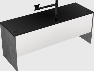 Rectangular desk
