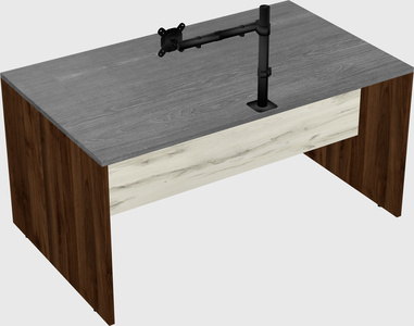 Rectangular desk