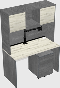 Rectangular desk