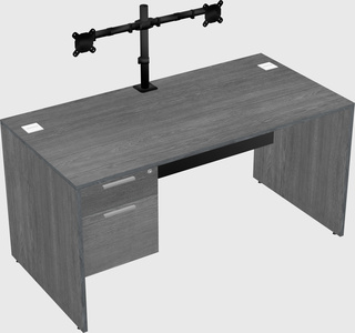 Rectangular desk