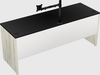 Rectangular desk