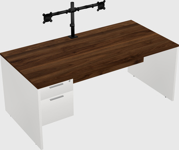 Rectangular desk