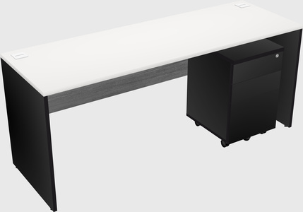 Rectangular desk