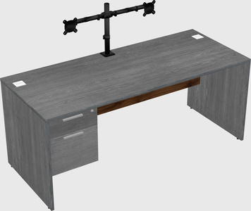 Rectangular desk