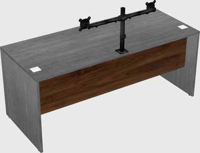 Rectangular desk