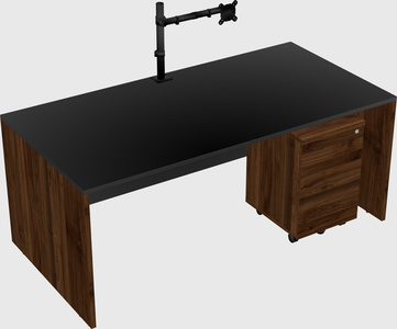 Rectangular desk