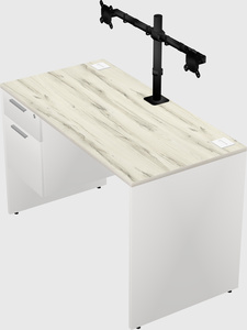Rectangular desk