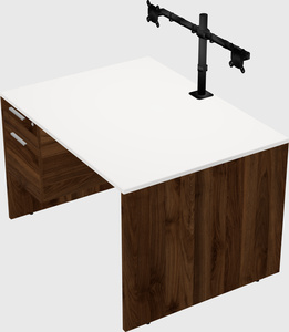 Rectangular desk