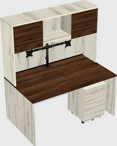 Rectangular desk