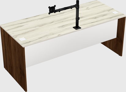 Rectangular desk