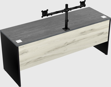 Rectangular desk