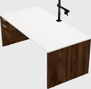 Rectangular desk