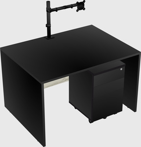 Rectangular desk