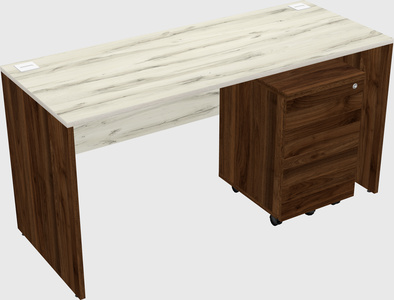 Rectangular desk