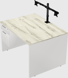 Rectangular desk