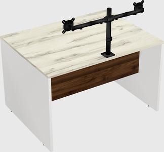 Rectangular desk
