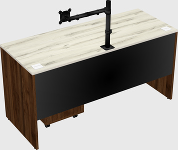 Rectangular desk