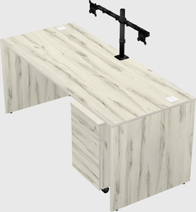 Rectangular desk